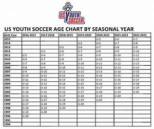 Which Year Determines Your Age Group Youth Soccer Organizations Move