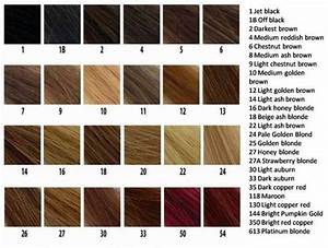 The Wigs And Hair Extensions Colour Guide
