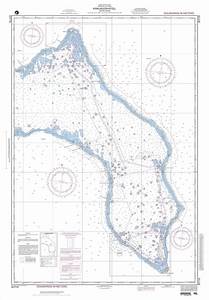 Nga Nautical Chart 81715 Kwajalein Atoll Marshall Islands