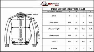 Bomber Leather Jacket Size Chart Mens Leather Jacket Bilal Brothers