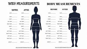Printable Body Measurement Chart Delicious Determination Body