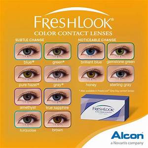 Freshlook Colorblends Sterling Grey Contact Lenses Colored Coloured