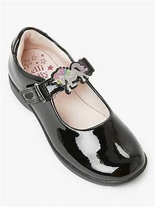 Lelli Children 39 S Blossom Leather School Shoes Black Patent At