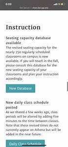 Uga Classroom Seating Capacity Can Anyone Login And See The