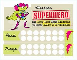 Free Reward Chart Printable Superhero Chores Chart Potty Training