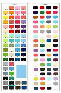 Color Chart With Labels