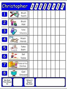 Chore Chart W Moveable Chores For Multiple Kids 1 2 Or 3