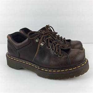 Dr Martens Shoes Dr Martens Brown Chunky Sole Oxfords 8312 Color