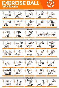 Exercise Ball Workout Chart Printable Exercise Ball Workout Chart