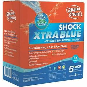 Aqua Chem Shock Xtra Blue Walmart Com