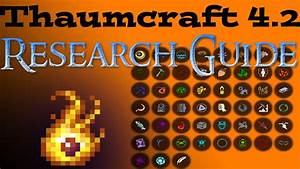 Thaumcraft 4 2 Aspect Research Guide Youtube
