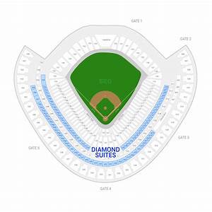 White Sox Seating Chart With Seat Numbers