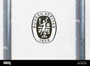 Viby Denmark June 5 2019 Bureau Veritas Logo On A Container