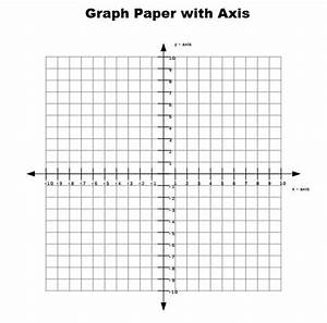 Printable Graph Paper With Axis The Graph Paper