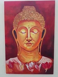 Buddha Size Dimension 24x36 At Rs 16999 In Hyderabad Id 21689525248