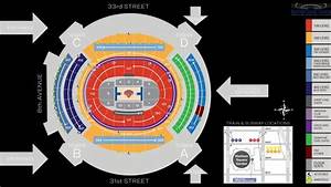  Square Garden Seating Chart Knicks