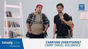 Tata Aig Travel Insurance Packing Think Ahead Youtube