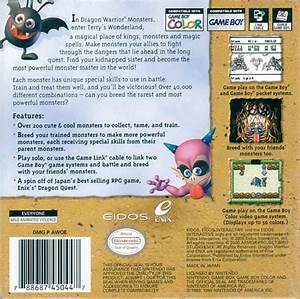 Dragon Warrior Monsters 2 Chart Moose Dragon Information In