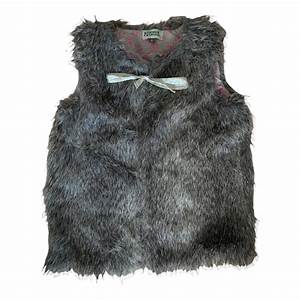  Catalou Size 12 Faux Fur Vest