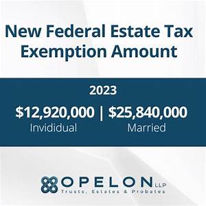 Discover The Latest Federal Estate Tax Exemption Increase For 2023