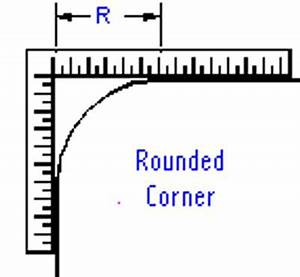 Radius Corner Chart
