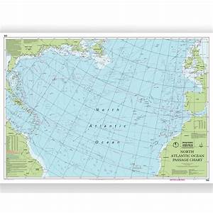 Imray Chart 100 North Atlantic Ocean Passage Chart Force 4 Chandlery