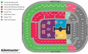 Taylor Swift The Eras Tour Seating Plan Murrayfield