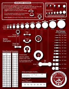 Jewelry Gauges Piercing Chart Body Piercings Piercing