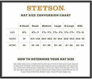 Stetson Hat Size Chart Dixie 39 S
