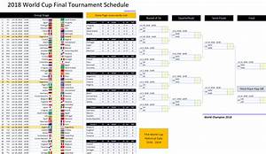 Fifa World Cup 2018 Full Match Schedule List Fixtures Groups Venue