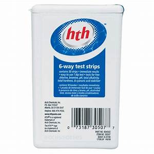 Hth 6 Way Test Strips 30507 The Home Depot