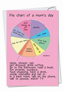  S Day Pie Chart Mother S Day Funny Greeting Card