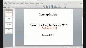 Growth Hacking Tactics For 2016 Youtube