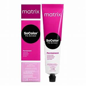 Matrix Socolor Pre Bonded Farba Do Włosów Cała Paleta Kolorów 90ml