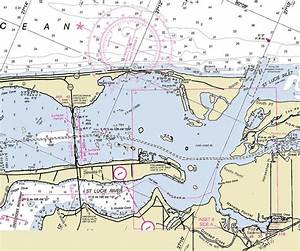St Inlet Florida Nautical Chart Digital Art By Sea Koast Fine