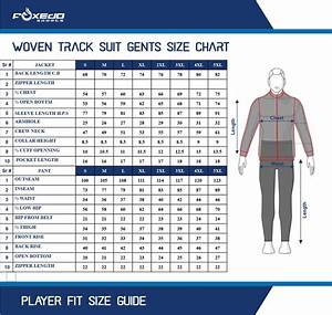 Perfect Fit Size Chart And Patterns By Foxedo Sports