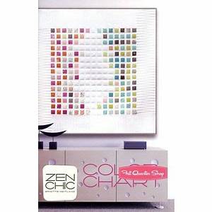 Color Chart Quilt Pattern Zen Chic Zc Ccqp Quilt Patterns Quilts