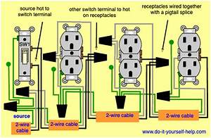 Wiring Multiple Switched Outlets Diagram