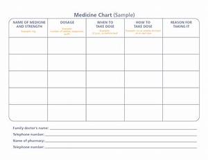 Free Printable Medicine Daily Chart Free Printable A To Z