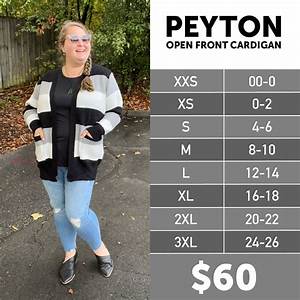 Cuddle Up In The All New Lularoe Peyton Open Front Cardigan Fit Feel