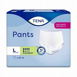 Tena Pants Discreet Large Pack Of 10 Incontinence Pants Ebay