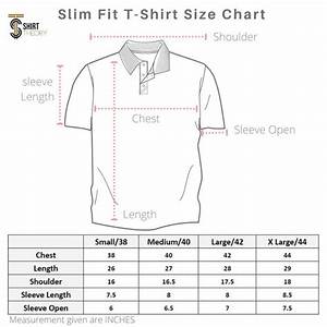 Slim Fit Vs Regular Fit Shirt Size Chart