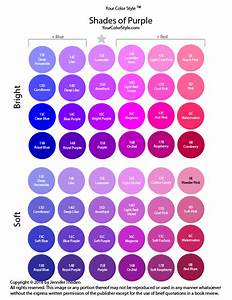 Shades Of Purple Your Color Style Purple Color Chart Purple Color