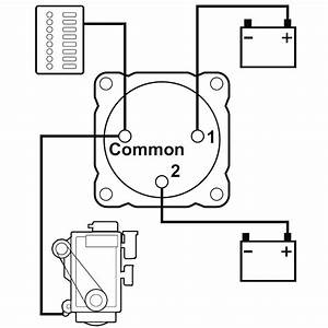 3 Position Marine Battery Switch Wiring Diagram