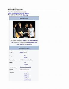 one direction fgfgfgf one direction from wikipedia the free