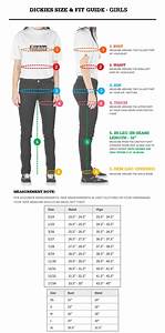 Size Guide Dickies New Zealand