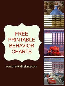 39 Free Printable Behavior Charts Mrs Kathy King