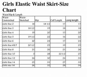 Modest Girls Long Denim Skirt Toddler Sizes