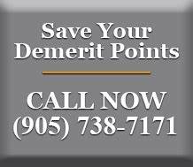 Demerit Point System Ontario