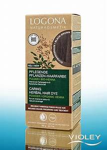 Logona Herbal Hair Dye Powder Black Brown 2 X 50 G At Violey